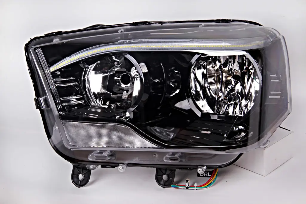 Head Lamp Assy Scorpio S10 White Indicator DRL LH 