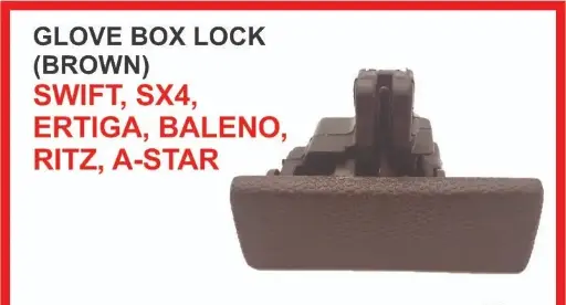 [9955] DASH BOARD LOCK BROWN SWIFT,SX4,ERTIGA,BALENO,RITZ,A-STAR 
