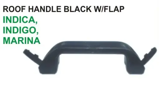 [5185] Roof Handle INDICA Black.(Close Type) 