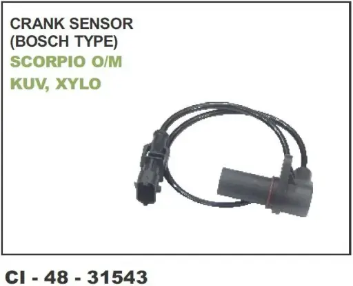[31543] CRANK SENSOR (BOSCH TYPE)SCORPIO O/M,XUV,XYLO 
