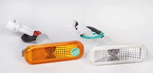 [AG-0425-Y] Side Indicator Lamp Assy. Scorpio S2/S10/Bolero Ty-III Yellow 