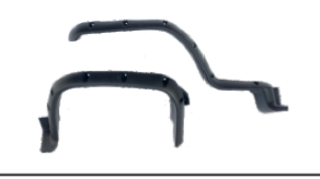 [SS245F] FENDER LINING BOLERO S.L.E THAR TYPE FRONT S/0-2