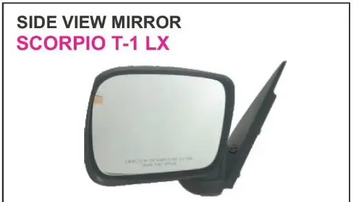 [MD 13368] Side Mirror-Scorpio Lxi Lh 