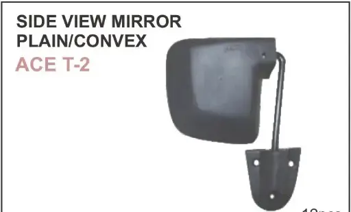 [5462] SIDE MIRROR TATA ACE TYPE-2 RH 